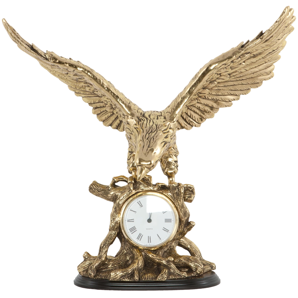 Часы настольные Орел Бронза - фото, Интернет-магазин часов «Ваше Время»