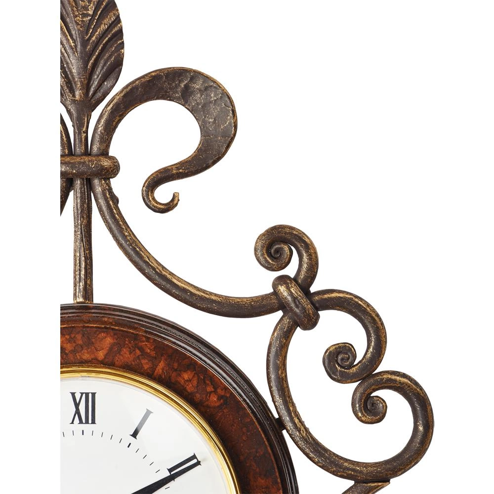 Часы настенные Ля Флер Шоколад Амбер - фото, Интернет-магазин часов «Ваше Время»