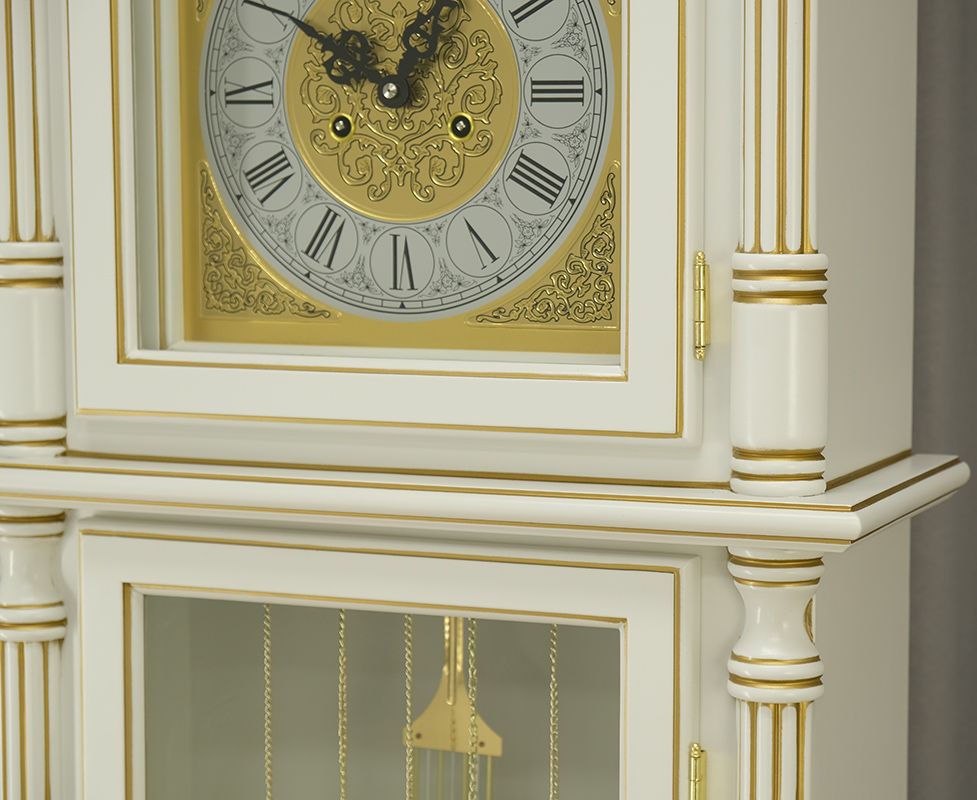 Часы напольные Columbus CR-9222-PG «Снежный лорд» gold - фото, Интернет-магазин часов «Ваше Время»