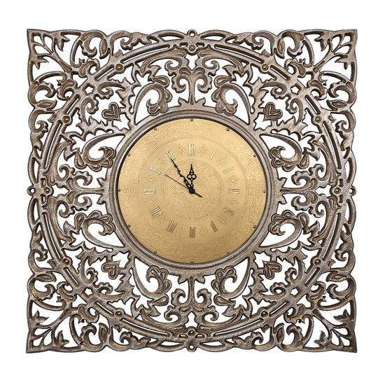 Настенные часы Vintage White/Bronze 90