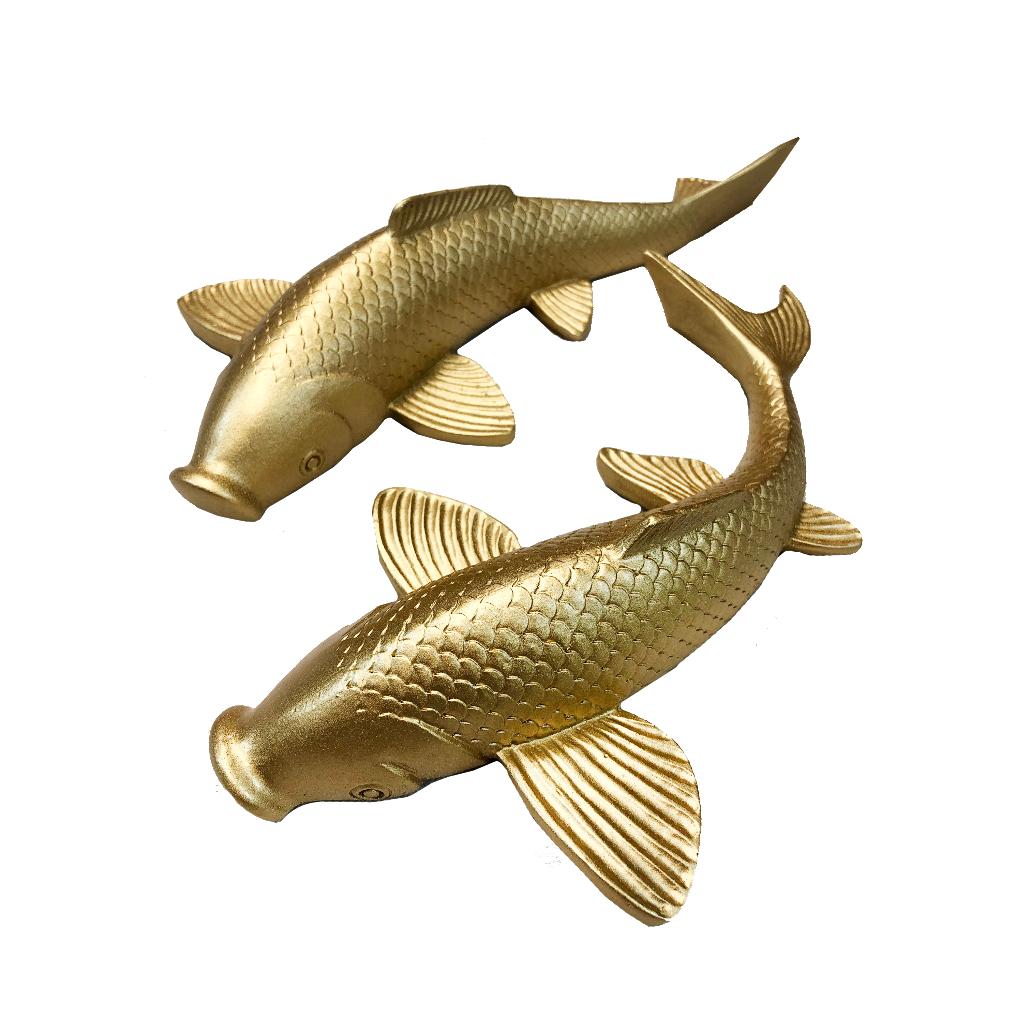 Настенный декор Fish Gold G - фото, Интернет-магазин часов «Ваше Время»