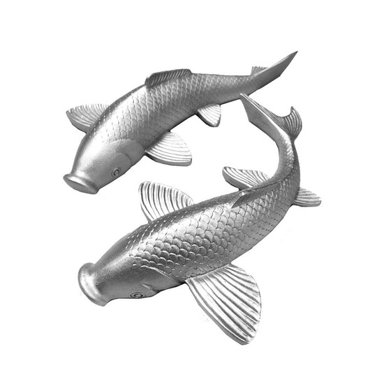 Настенный декор Fish Silver S