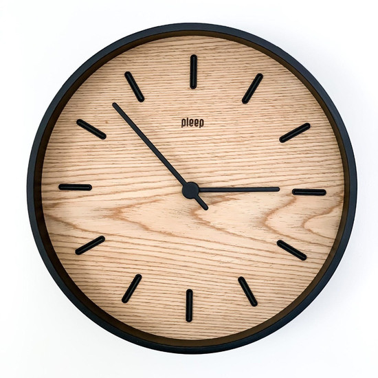 Часы настенные Pleep Kiko Wood-M-03