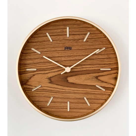 Часы настенные Pleep Peri Wood-M-09