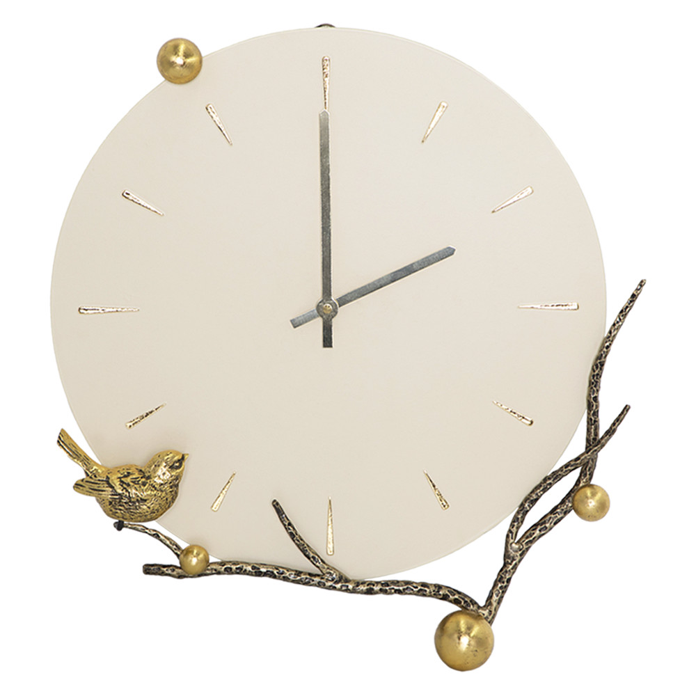 Часы настенные Терра Бранч Амбер Айвори - фото, Интернет-магазин часов «Ваше Время»
