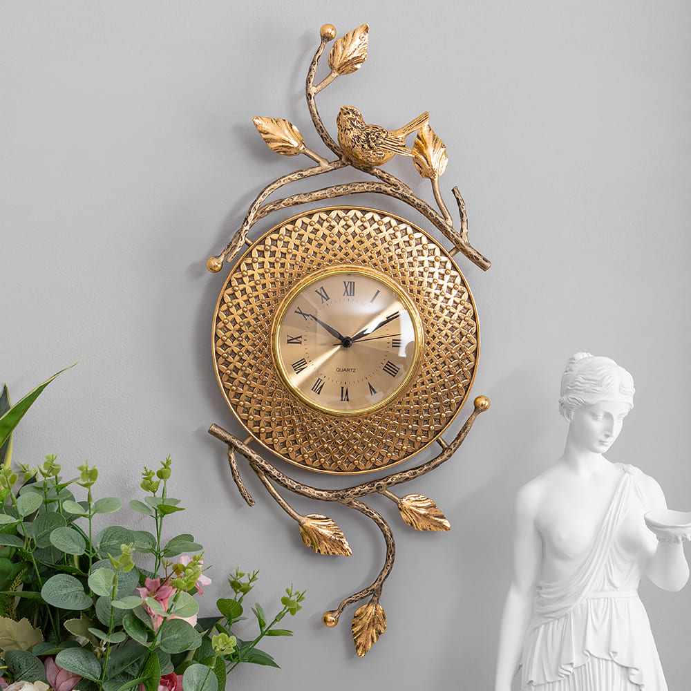 Часы настенные Терра Флер Бронза - фото, Интернет-магазин часов «Ваше Время»