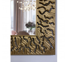 Квадратное Зеркало Coral Qu Bronze 75