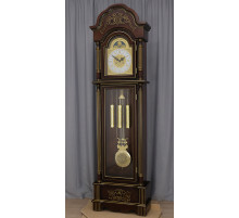 Часы напольные Columbus CR-9154-PG «Темный принц» gold