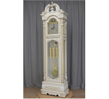 Часы напольные Columbus CR-9221-PG «Белый лебедь» gold