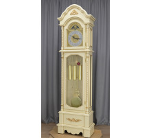Часы напольные Columbus CR-9229-PG-Iv «Золотой иней» ivory