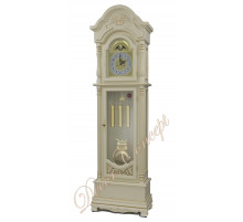 Часы напольные Columbus CR-9702-PG-Iv «Замок Шамбор» ivory