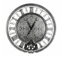 Настенные часы Fago Silver/Black 90