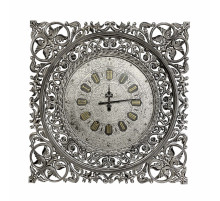 Настенные часы Viktor Silver/Black 90