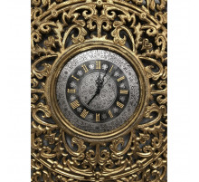 Настенные часы Vintage Gold/black 75