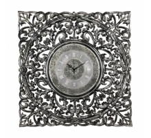 Настенные часы Vintage Silver/black 75