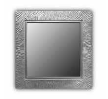 Квадратное Зеркало Wave Qu Silver 75