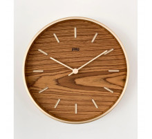 Часы настенные Pleep Peri Wood-M-09