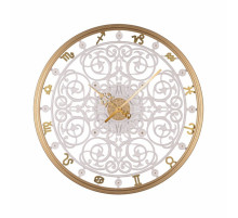Настенные часы Zodiac White/gold 90