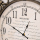 Часы настенные London Time большие Айвори